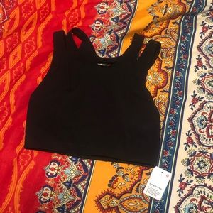 LuLulemon cut out sports bra